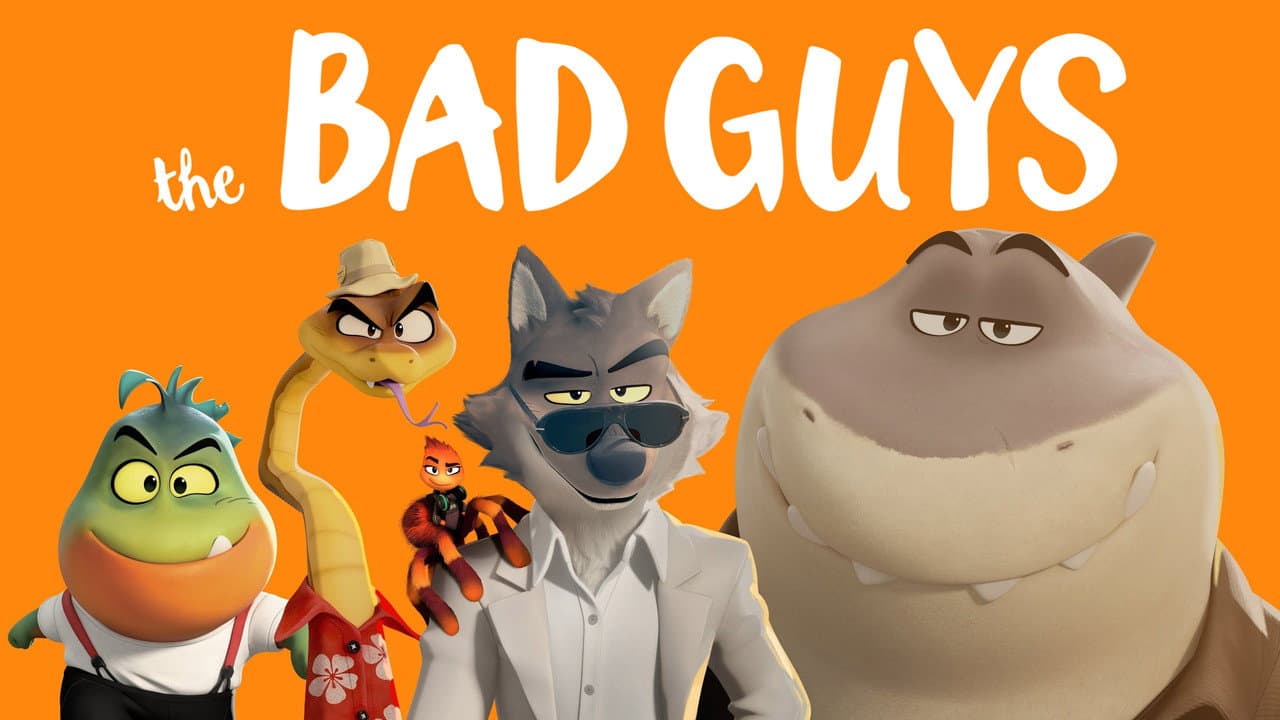 The Bad Guys — backdrops with title 4