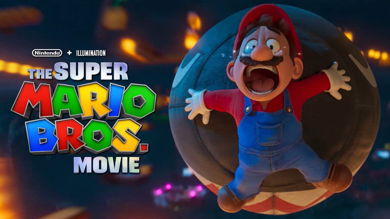 The Super Mario Bros. Movie — backdrops with title 8