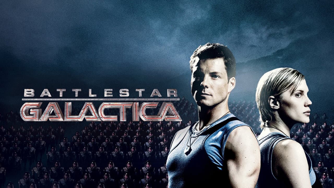 Battlestar Galactica — backdrops with title 3