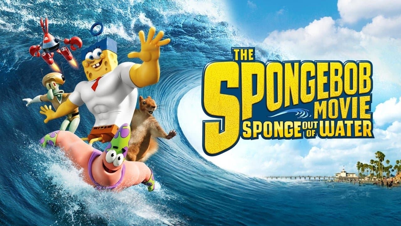 The SpongeBob Movie: Sponge Out of Water — backdrops with title 1