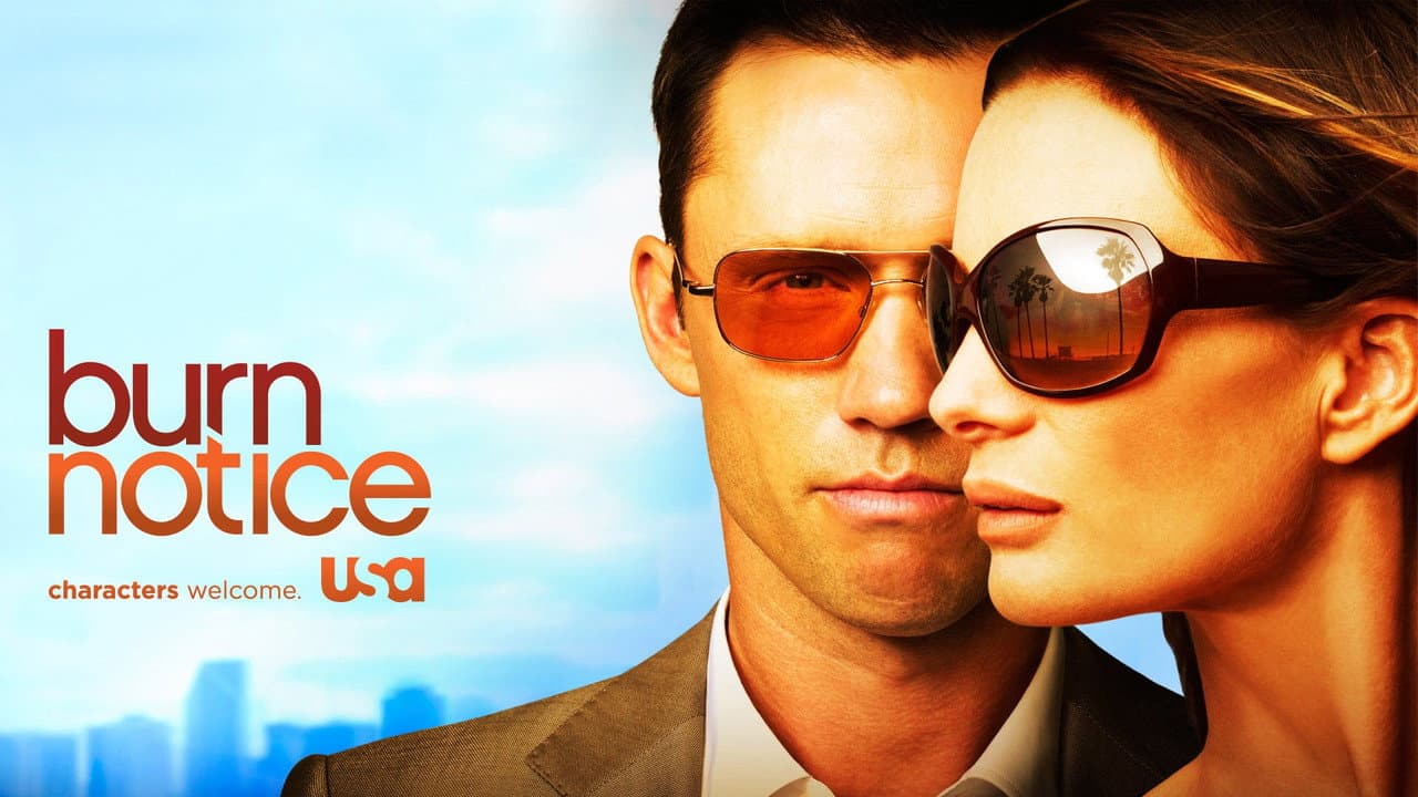 Burn Notice — backdrops with title 5