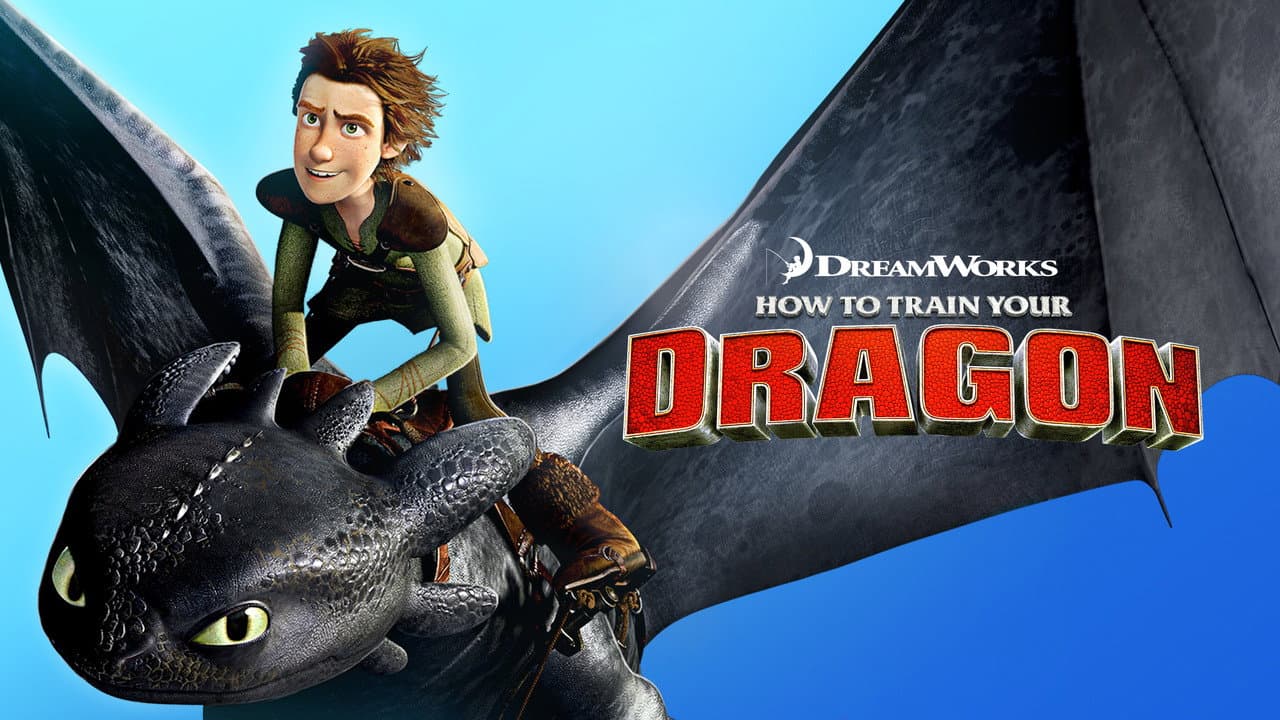 How to Train Your Dragon — backdrops with title 1