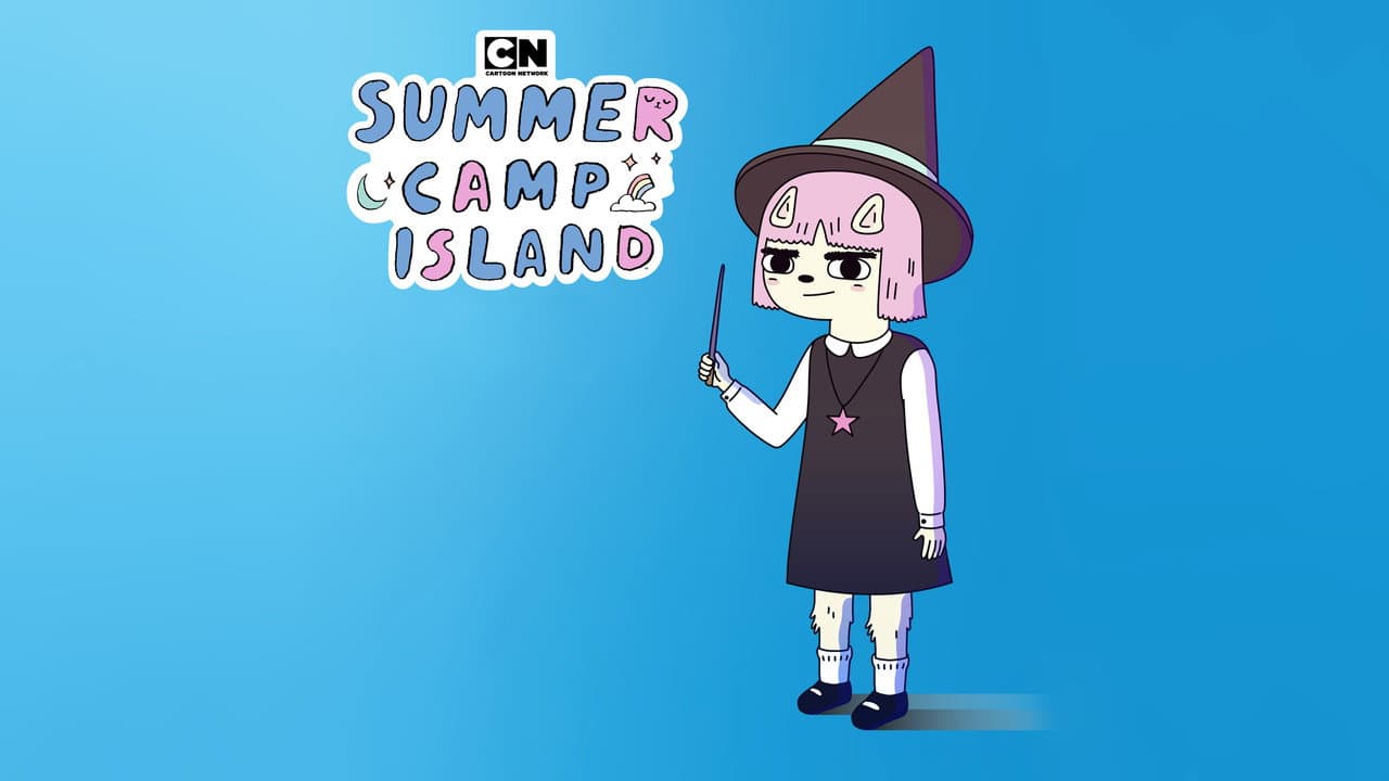 Summer Camp Island — backdrops with title 3