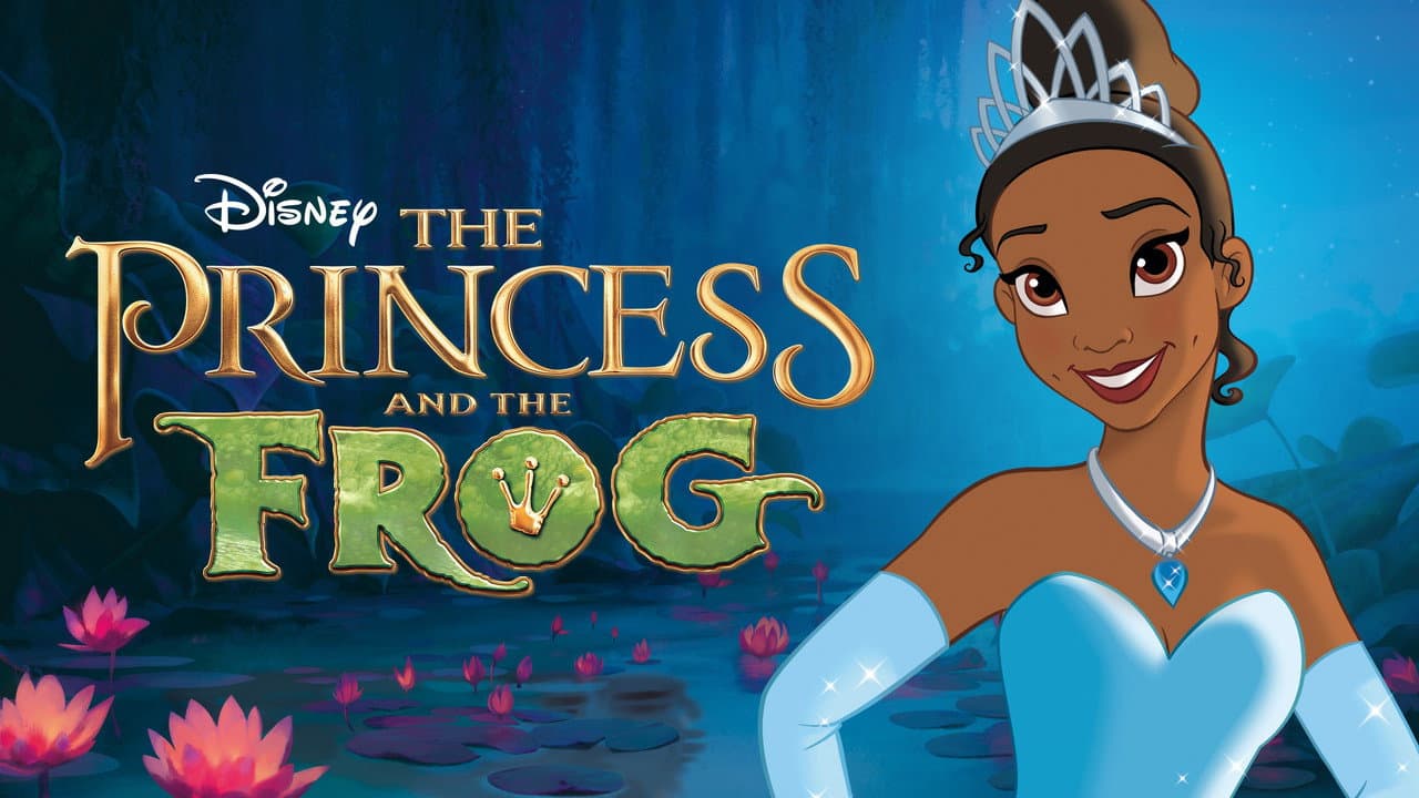 The Princess and the Frog — backdrops with title 4