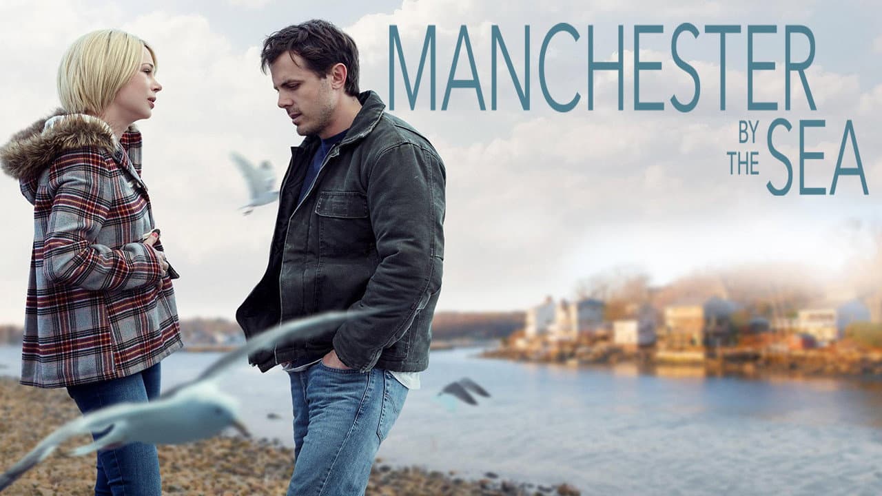Manchester by the Sea — backdrops with title 2