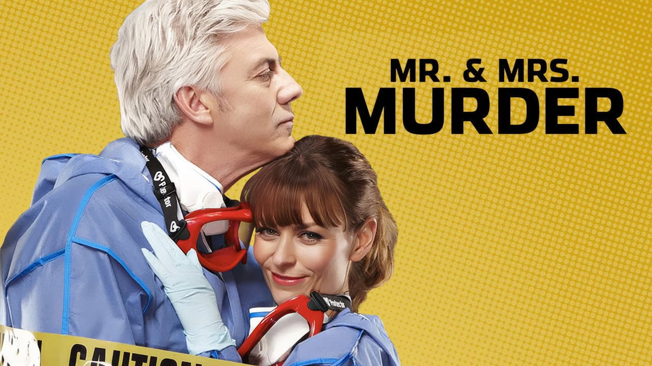 Mr & Mrs Murder — backdrops with title 1