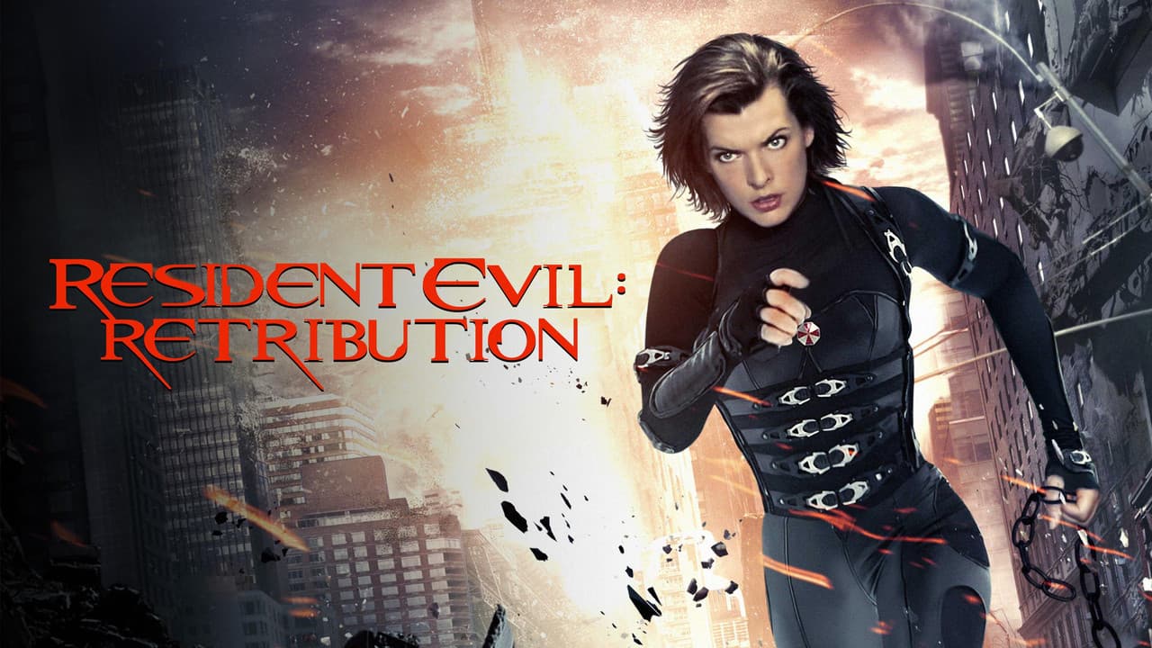 Resident Evil: Retribution — backdrops with title 6
