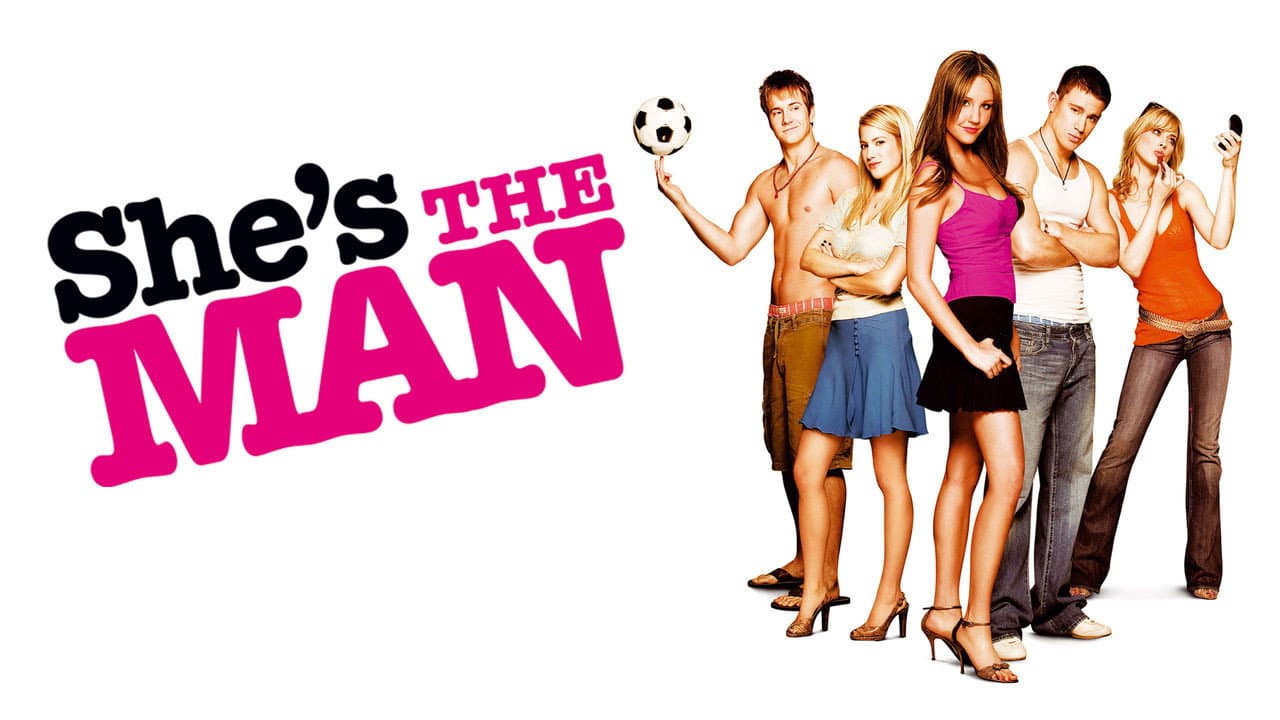 She's the Man — backdrops with title 5