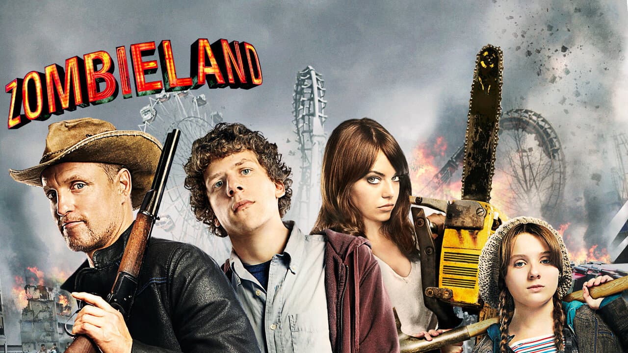 Zombieland — backdrops with title 5