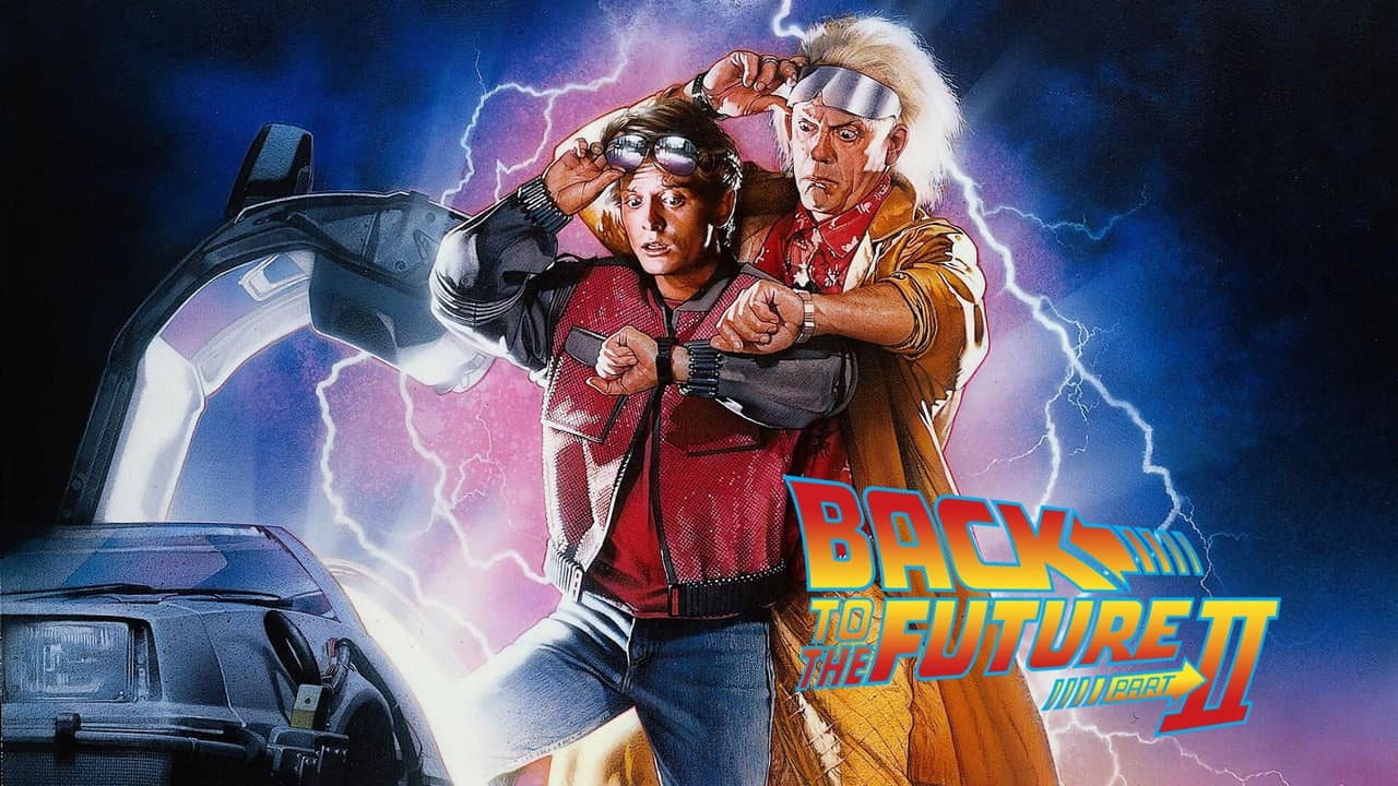 Back to the Future Part II — backdrops with title 2