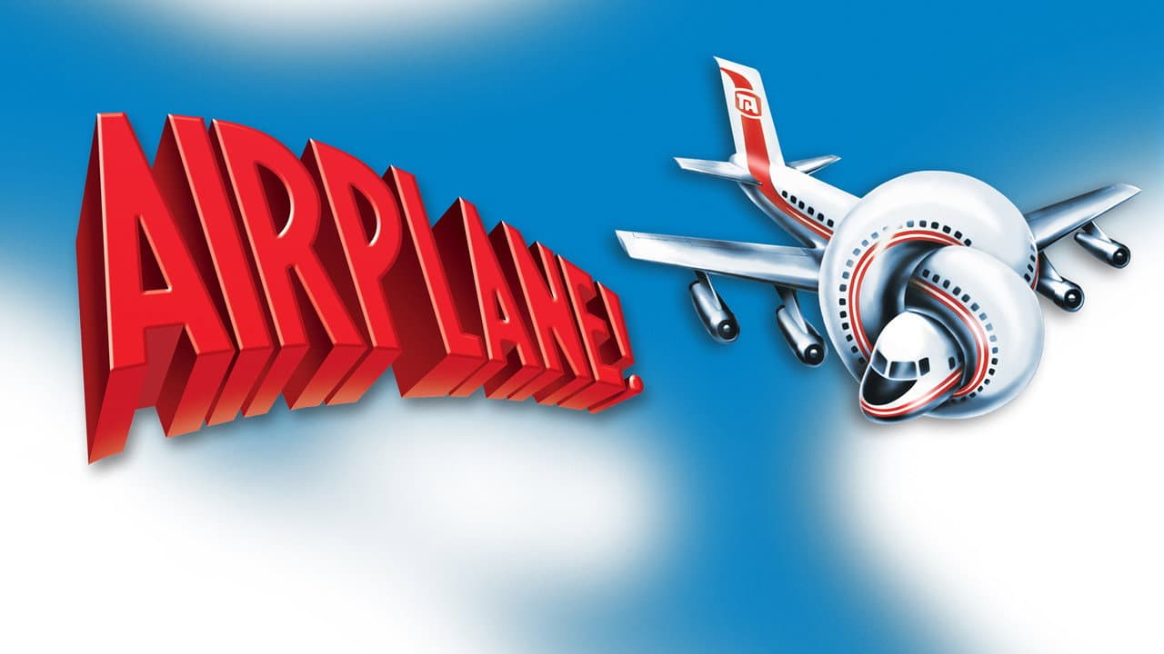 Airplane! — backdrops with title 1