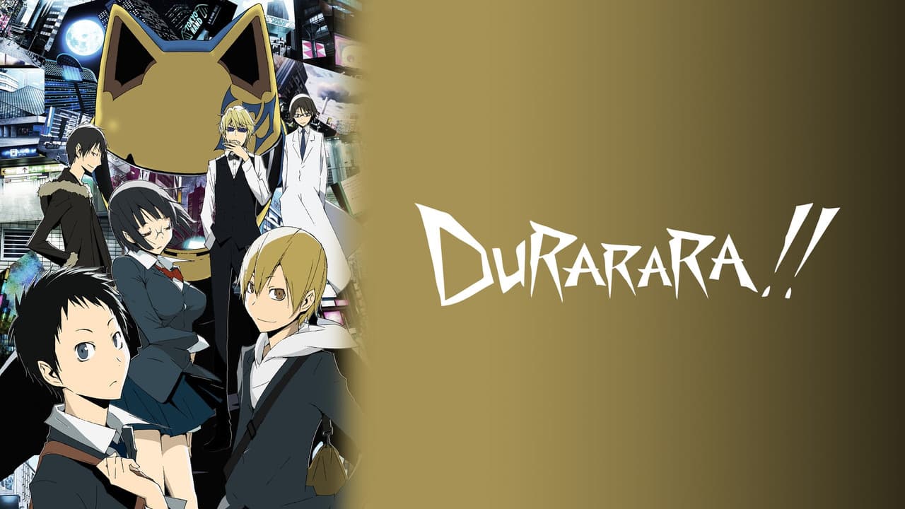 Durarara!! — backdrops with title 1