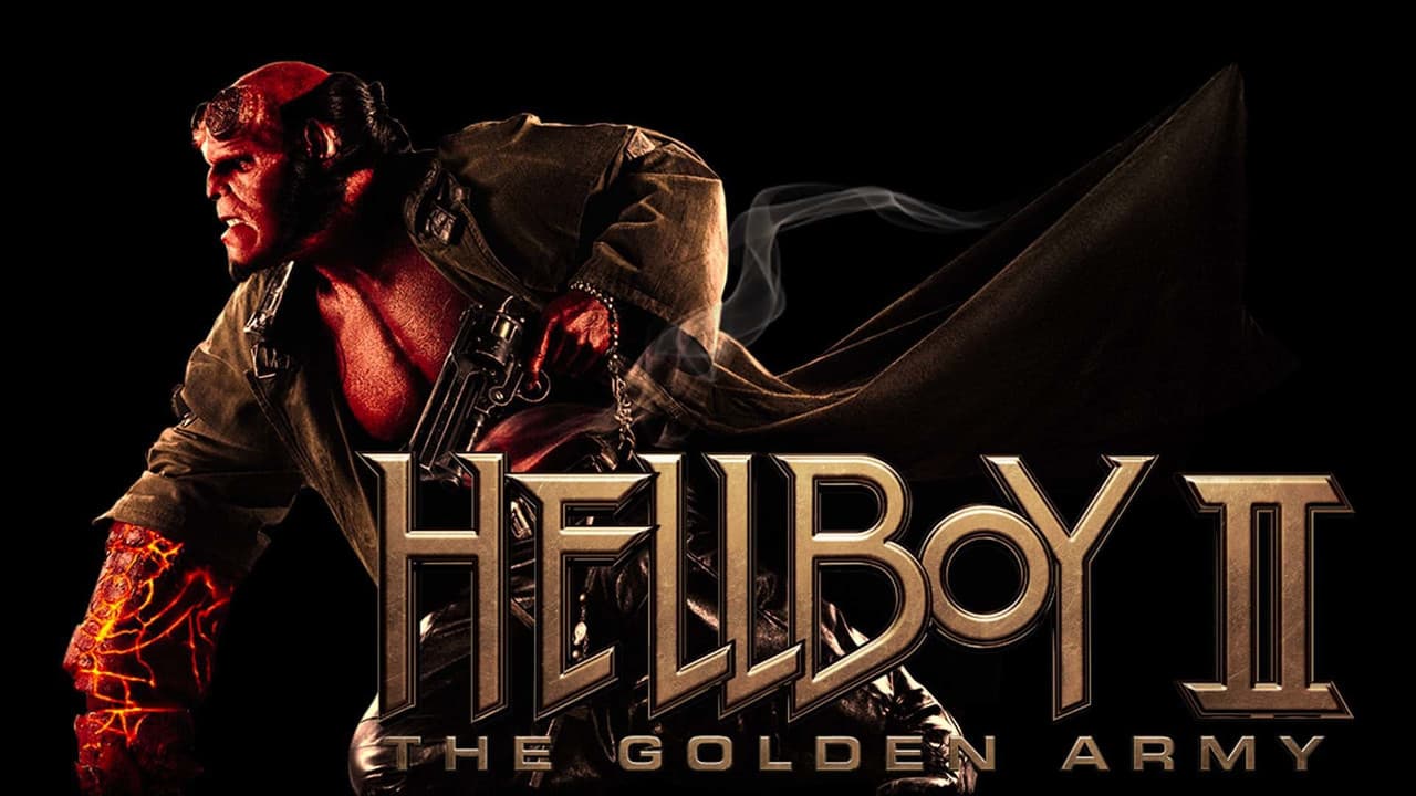 Hellboy II: The Golden Army — backdrops with title 3