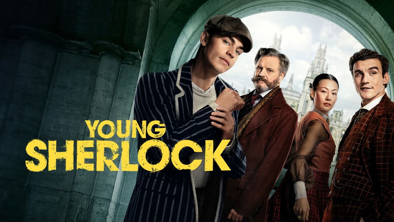 Young Sherlock — backdrops with title 1