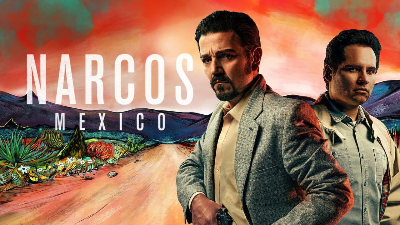 Narcos: Mexico — backdrops with title 2