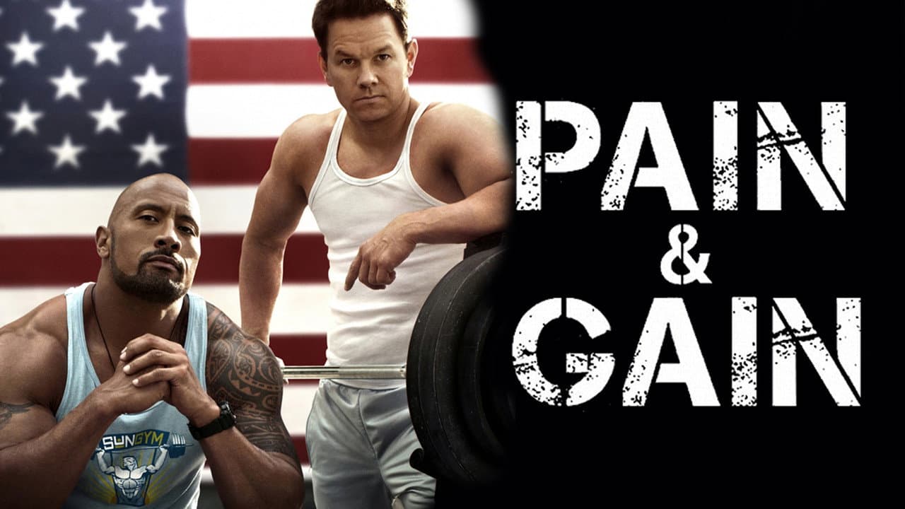 Pain & Gain — backdrops with title 2