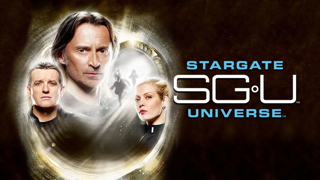 Stargate Universe — backdrops with title 1