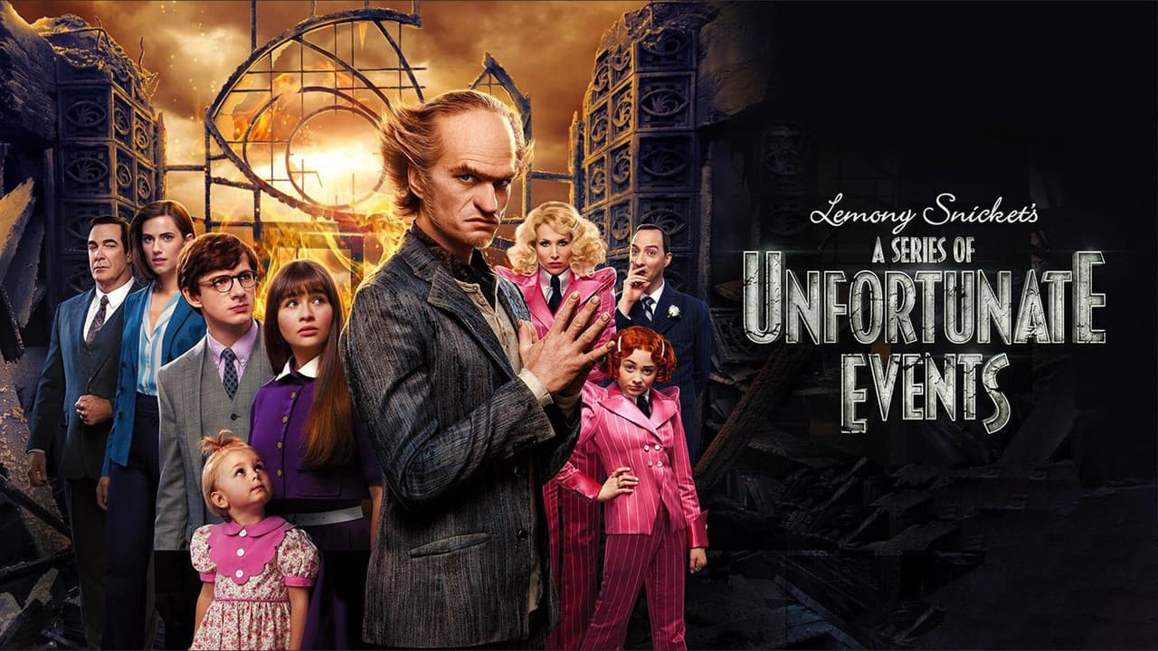 A Series of Unfortunate Events — backdrops with title 8