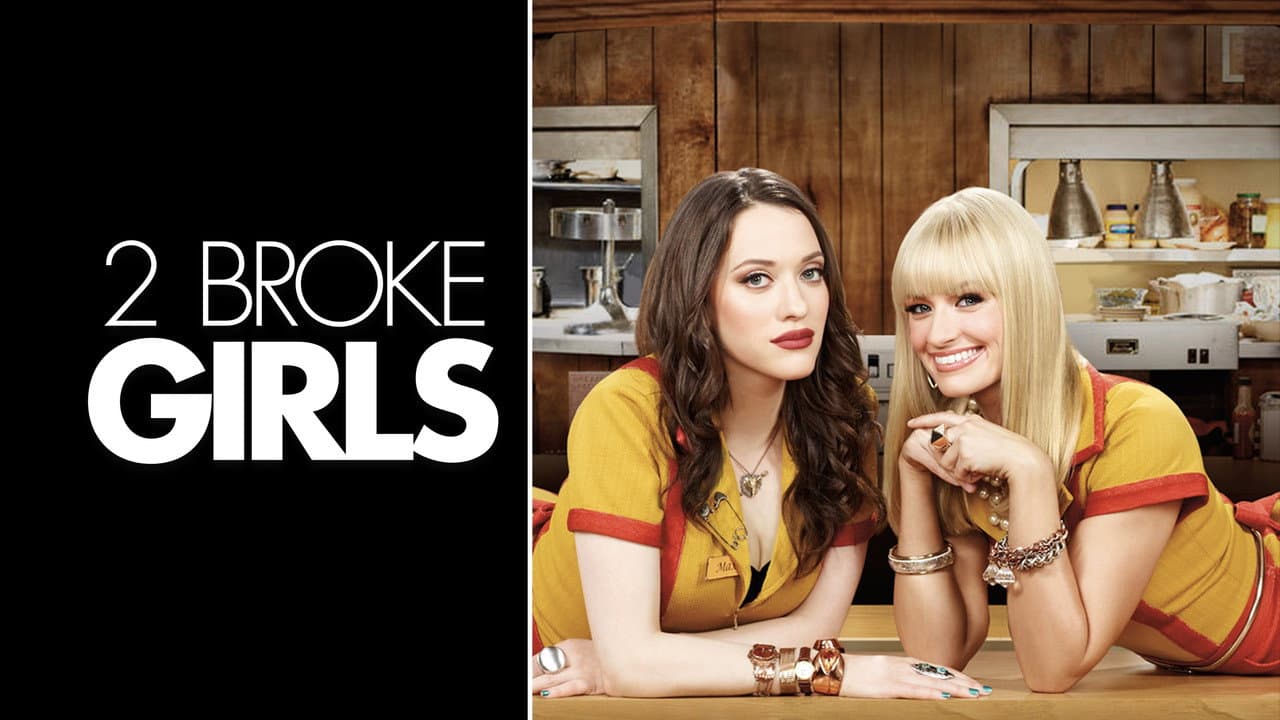 2 Broke Girls — backdrops with title 8