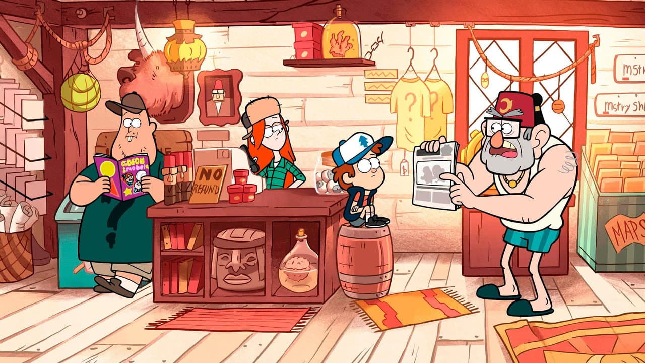Gravity Falls — backdrops 4