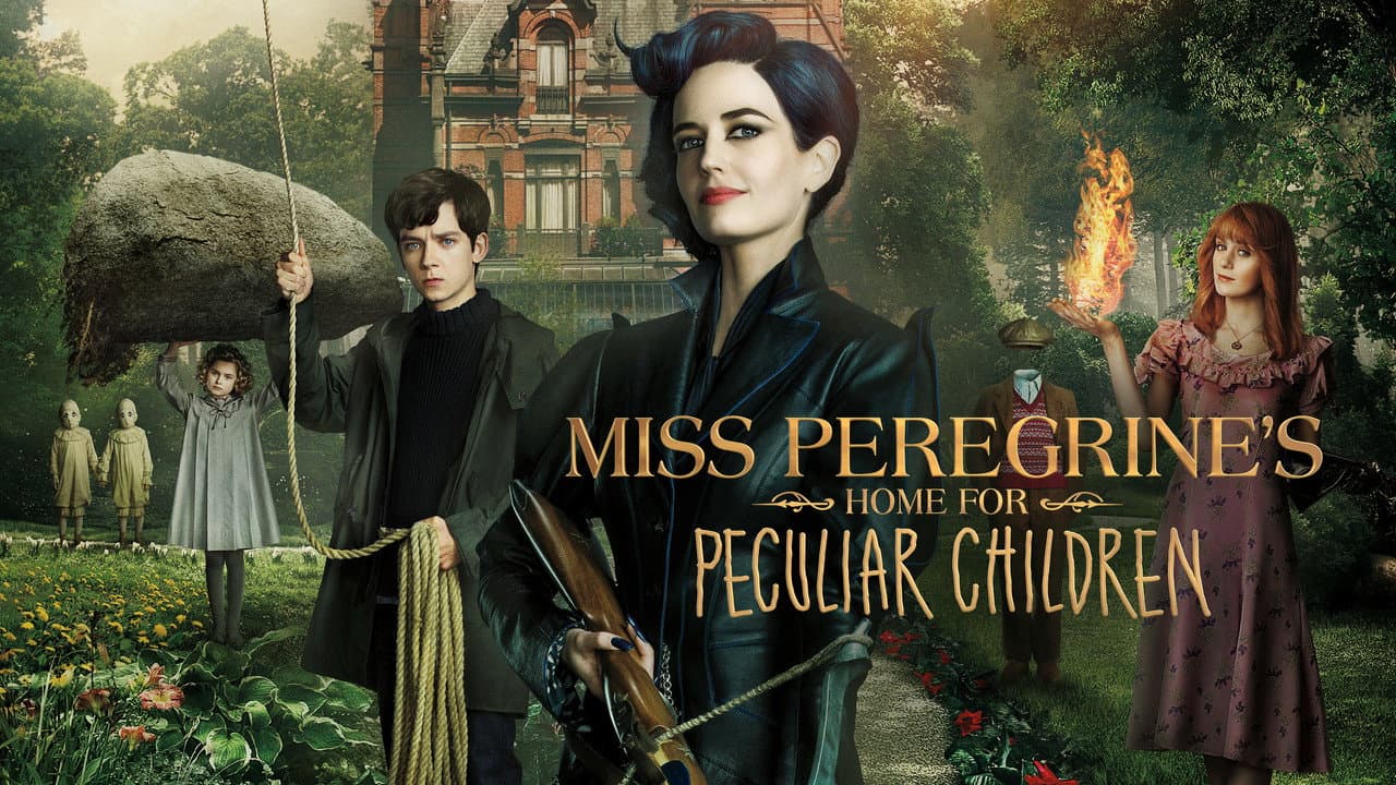 Miss Peregrine's Home for Peculiar Children — backdrops with title 5