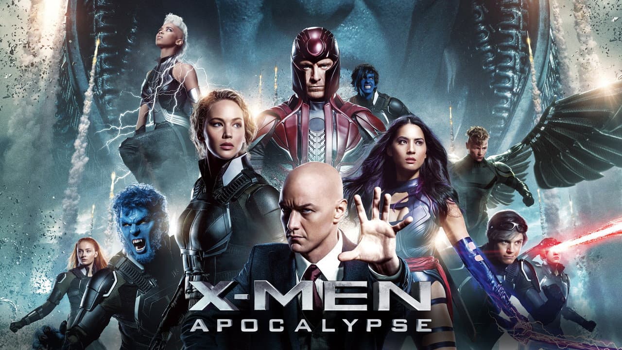 X-Men: Apocalypse — backdrops with title 6
