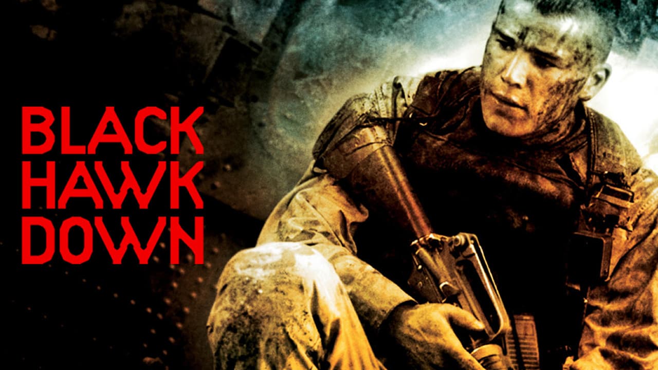 Black Hawk Down — backdrops with title 2
