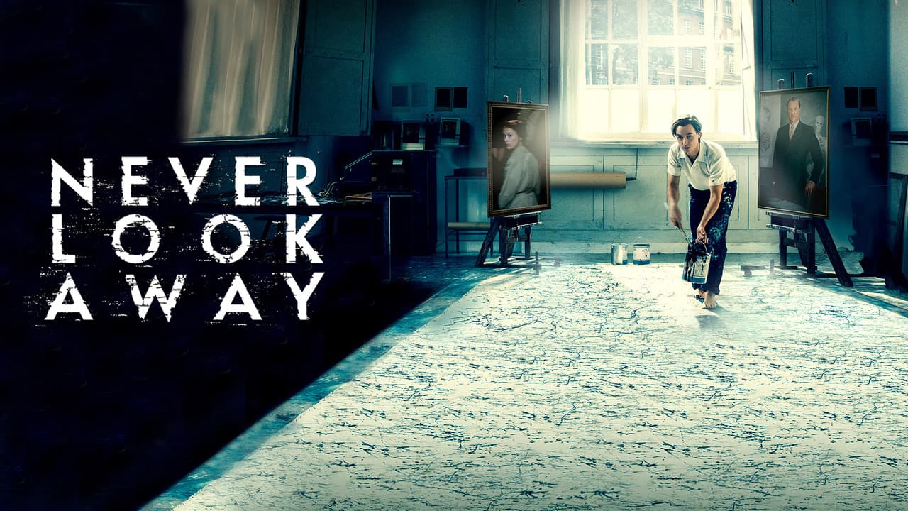 Never Look Away — backdrops with title 3
