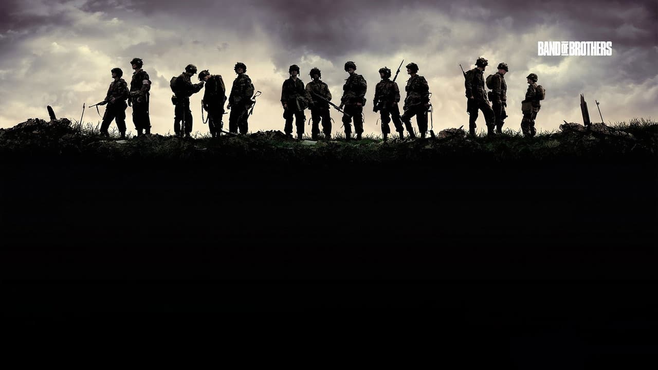 Band of Brothers — backdrops with title 7