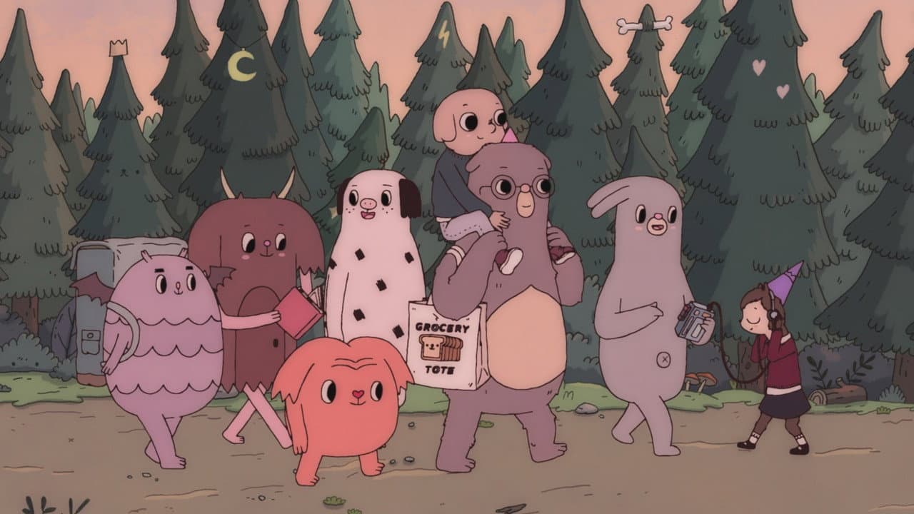 Summer Camp Island — backdrops 6