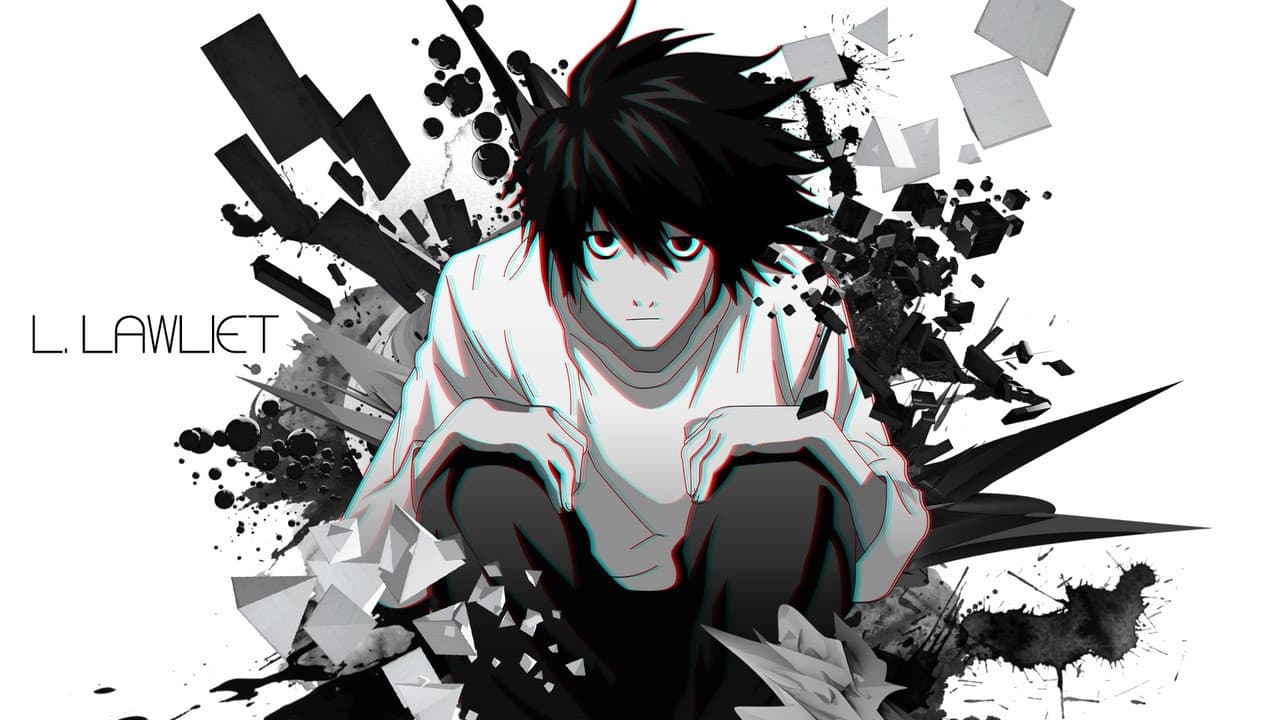 Death Note Relight 1: Visions of a God — backdrops with title 2