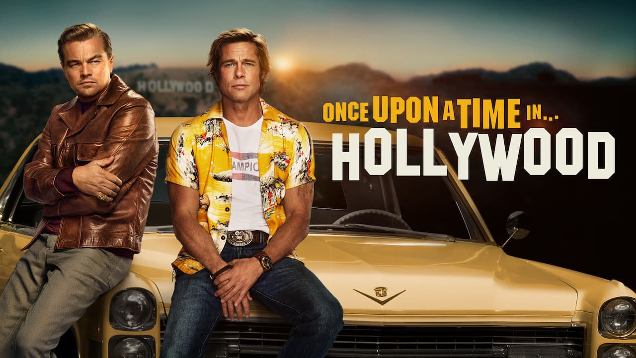 Once Upon a Time... in Hollywood — backdrops with title 1