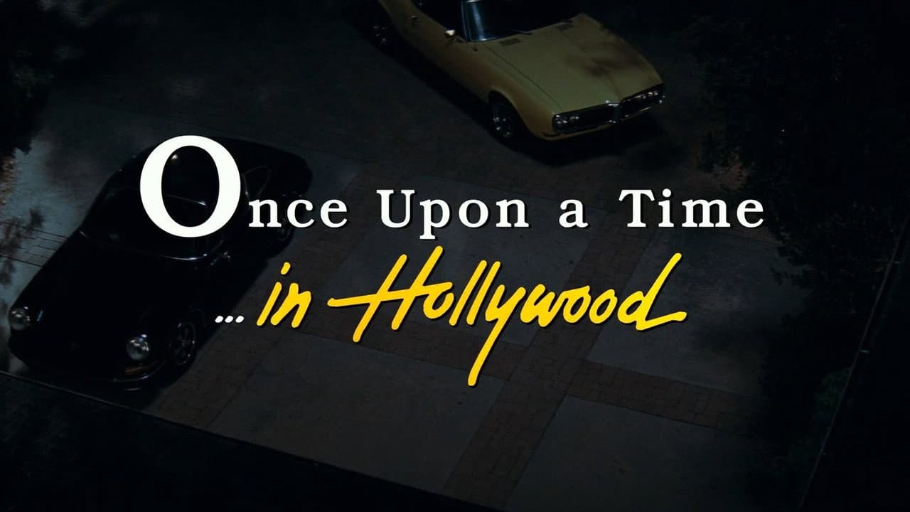 Once Upon a Time... in Hollywood — backdrops with title 8