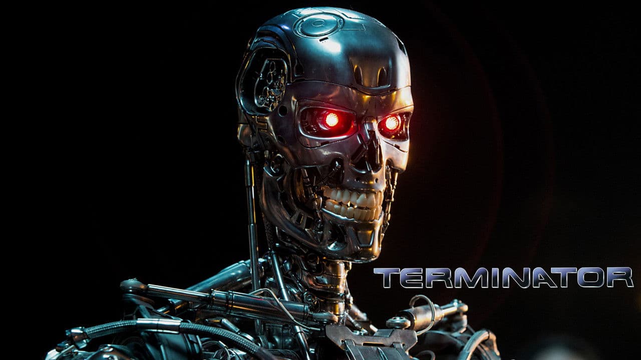 The Terminator — backdrops with title 6