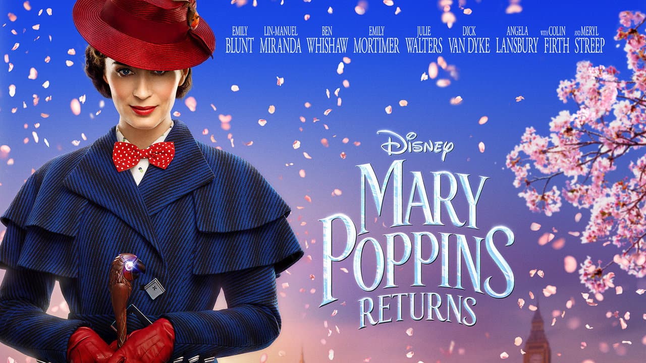 Mary Poppins Returns — backdrops with title 3