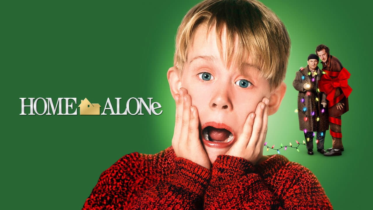 Home Alone — backdrops with title 1