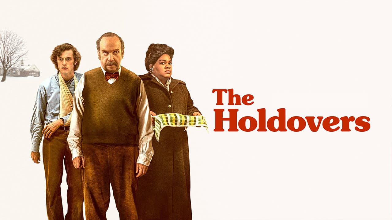 The Holdovers — backdrops with title 3