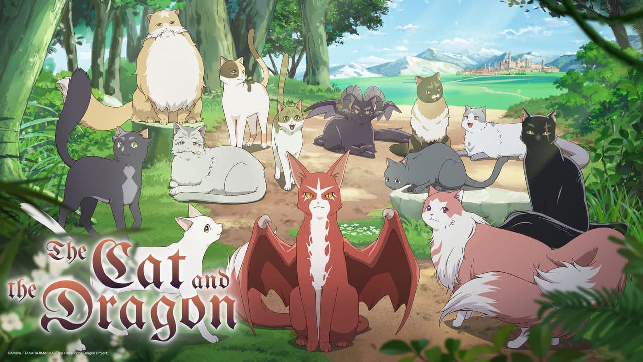 The Cat and the Dragon — backdrops with title 1
