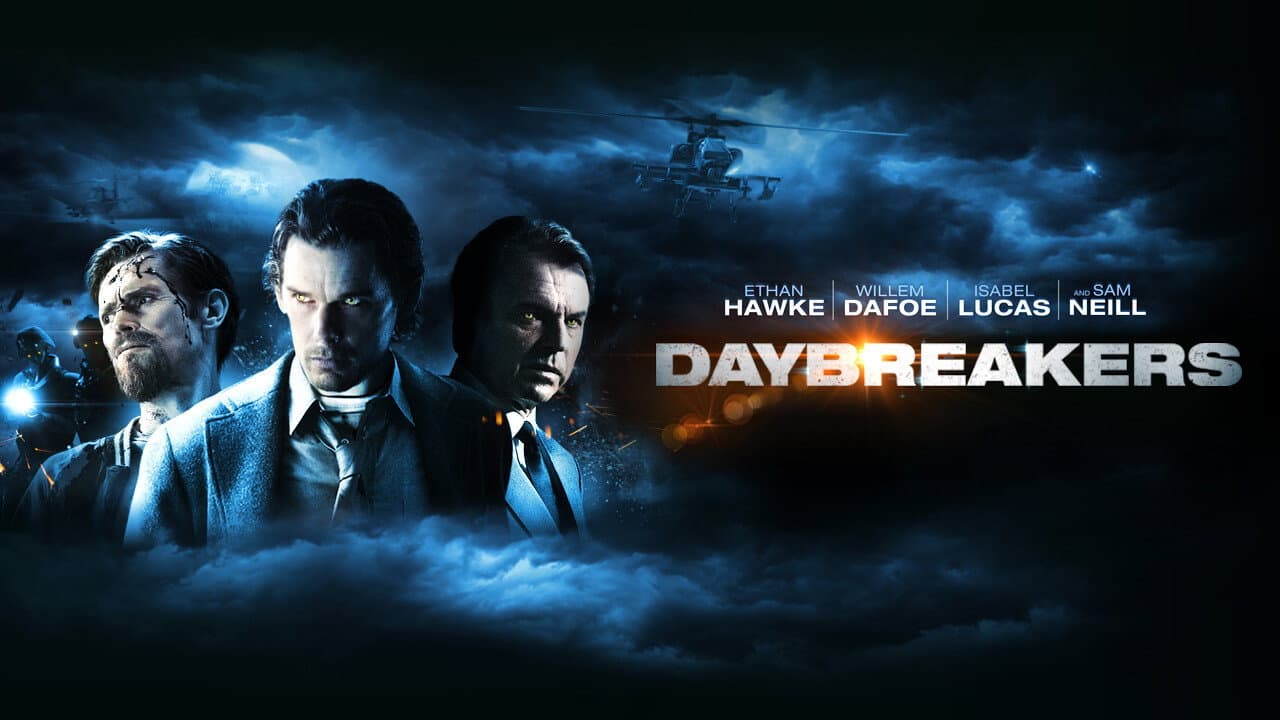Daybreakers — backdrops with title 4