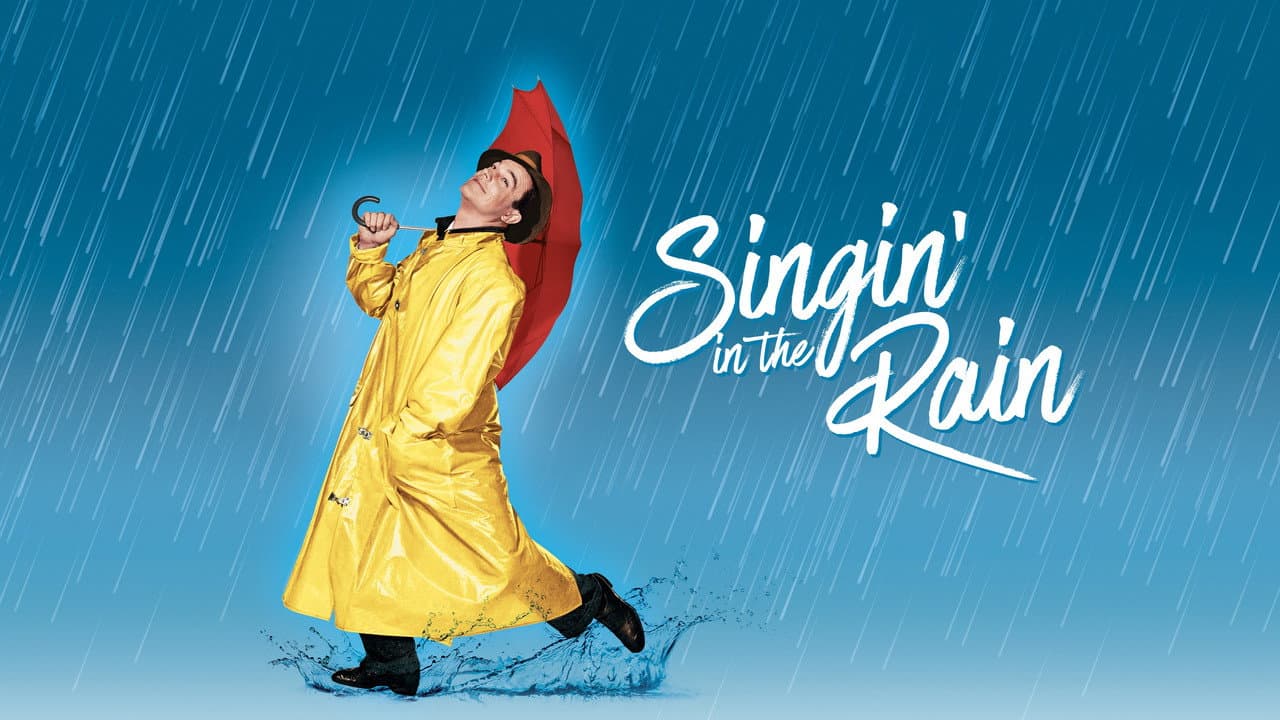Singin' in the Rain — backdrops with title 1