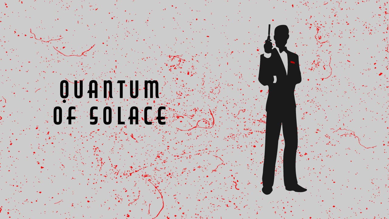 Quantum of Solace — backdrops with title 5