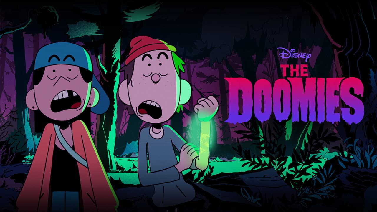 The Doomies — backdrops with title 4