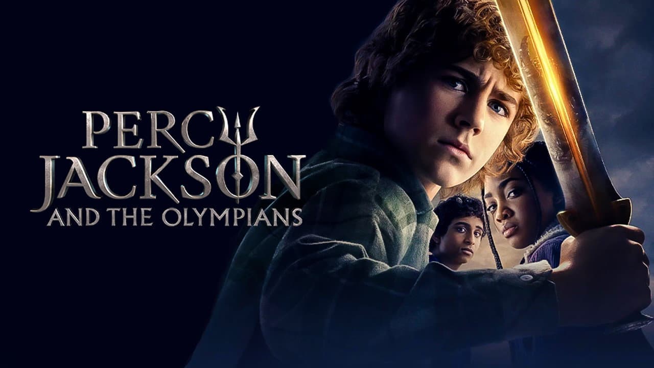 Percy Jackson and the Olympians — backdrops with title 8