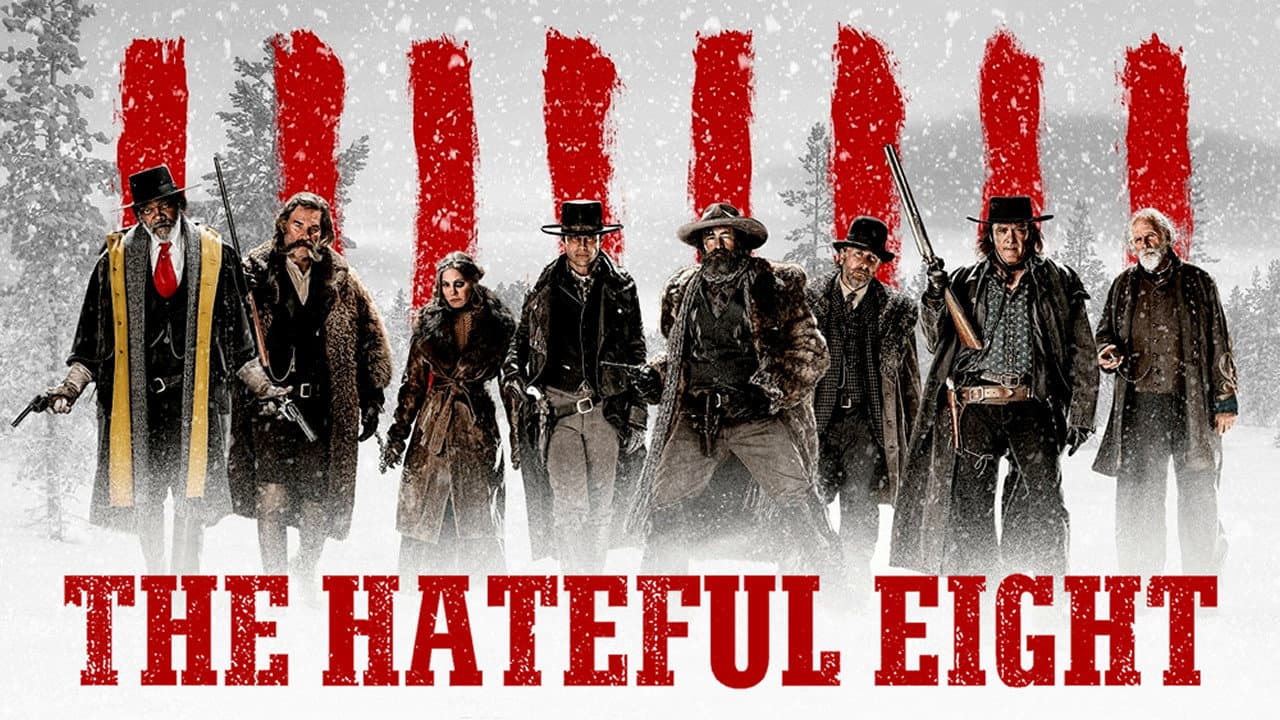 The Hateful Eight — backdrops with title 4