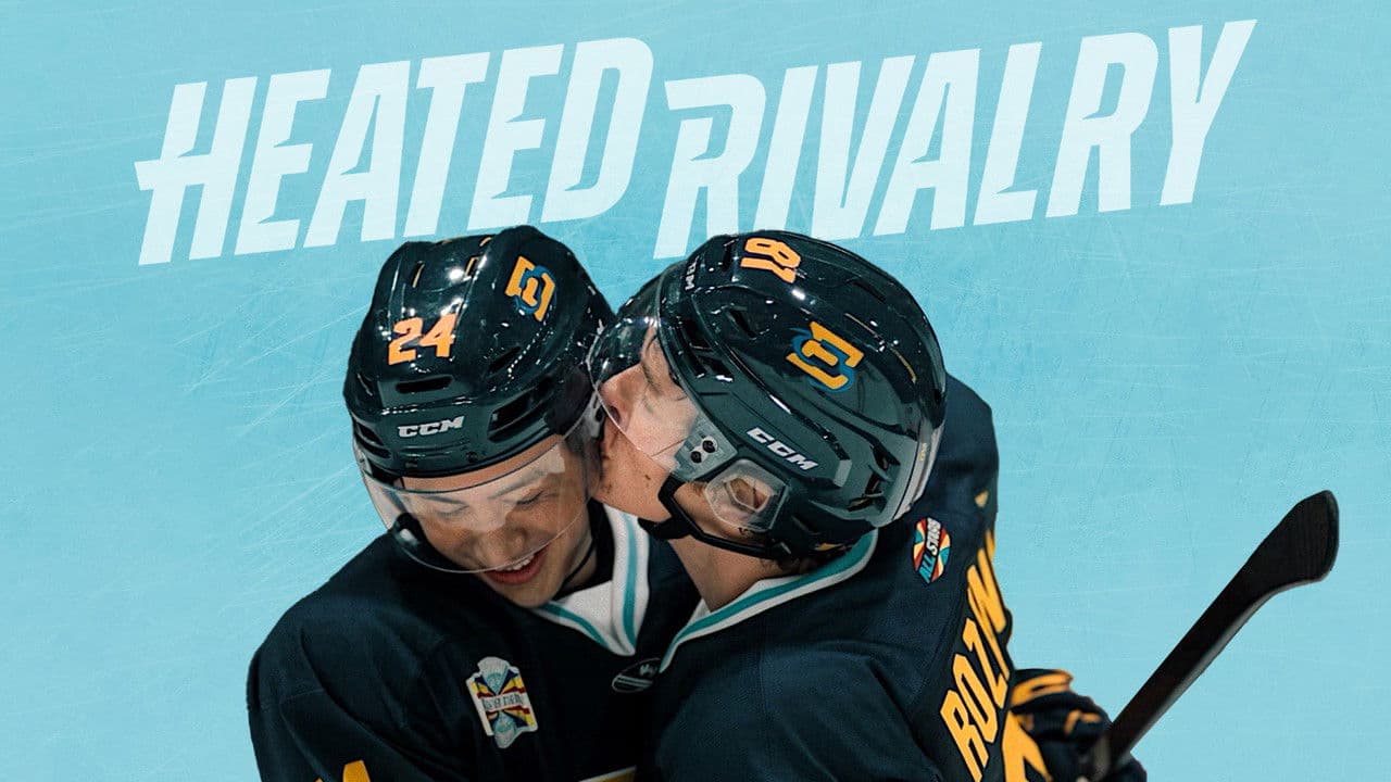 Heated Rivalry — backdrops with title 3