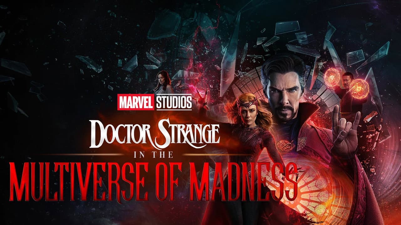 Doctor Strange in the Multiverse of Madness — backdrops with title 2