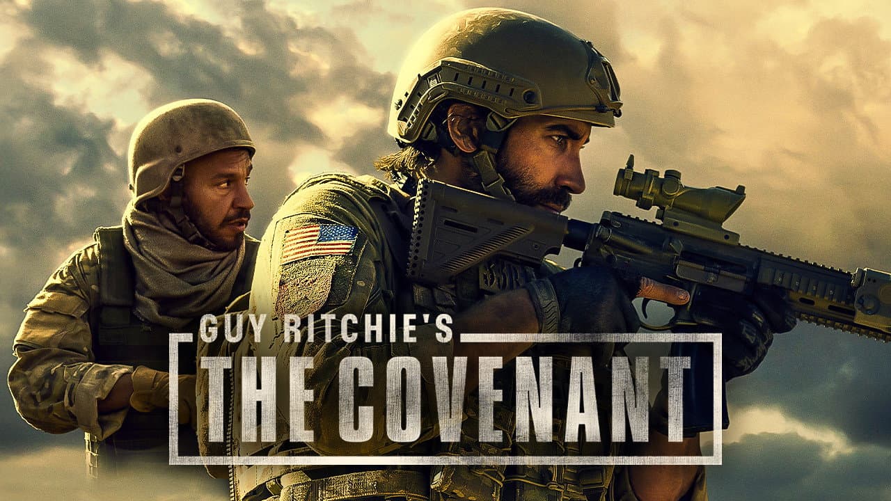 Guy Ritchie's The Covenant — backdrops with title 7