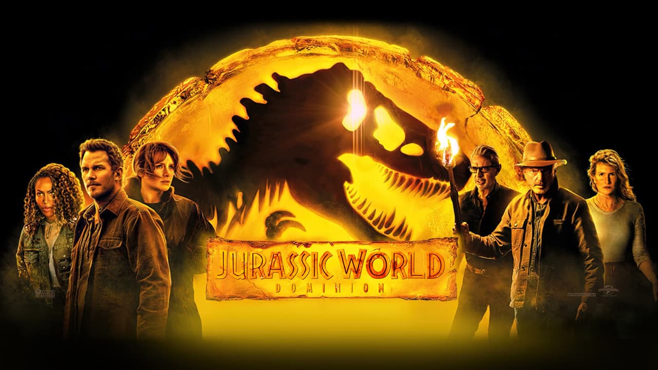 Jurassic World Dominion — backdrops with title 4