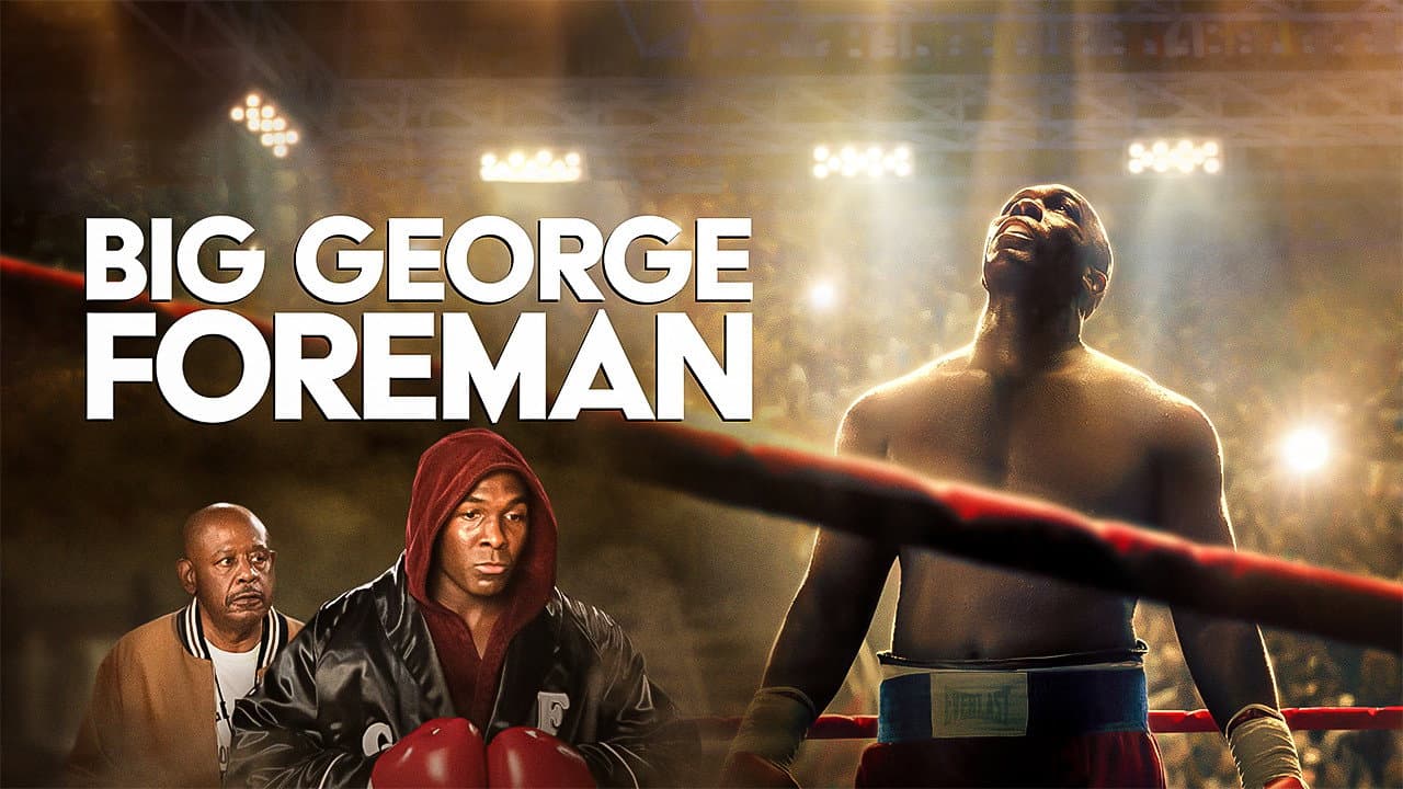 Big George Foreman — backdrops with title 3
