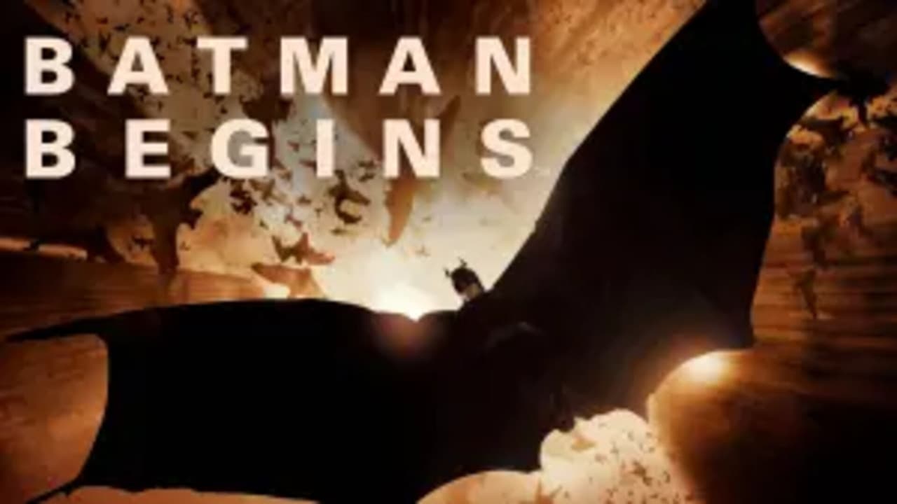 Batman Begins — backdrops with title 6